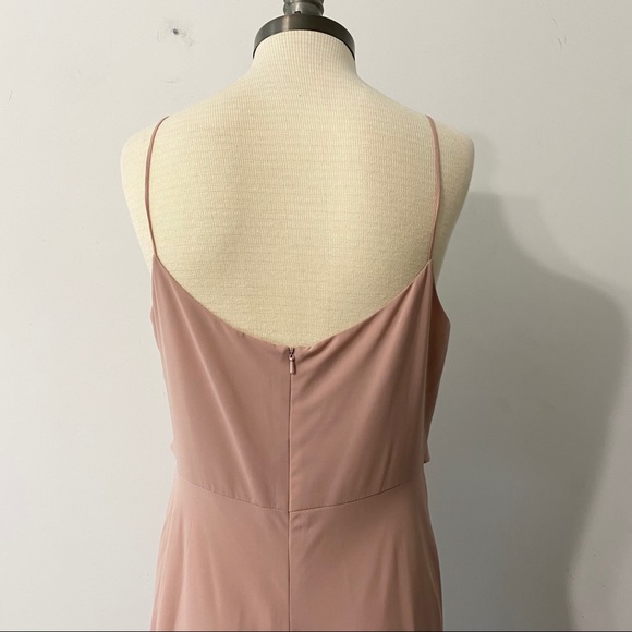 Jenny Yoo The Blake Crepe De Chine Dress Size 8 - Picture 10 of 12